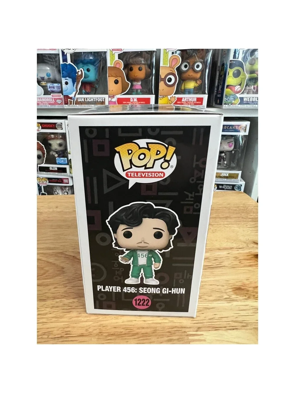 VAULTED Player 456 Seong Gi-Hun Squid Game Funko Pop #1222 Television Tv Netflix